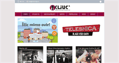 Desktop Screenshot of drustvo-kljuc.si